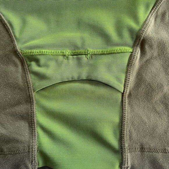 Olive Green V-neck Lulu Tank- - Picture 5 of 8
